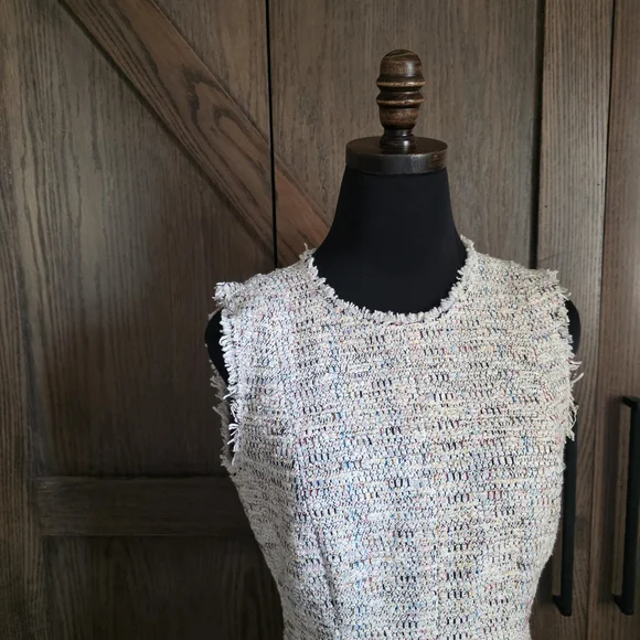 Rebecca Taylor Tweed Sleeveless Dress - Picture 2 of 4